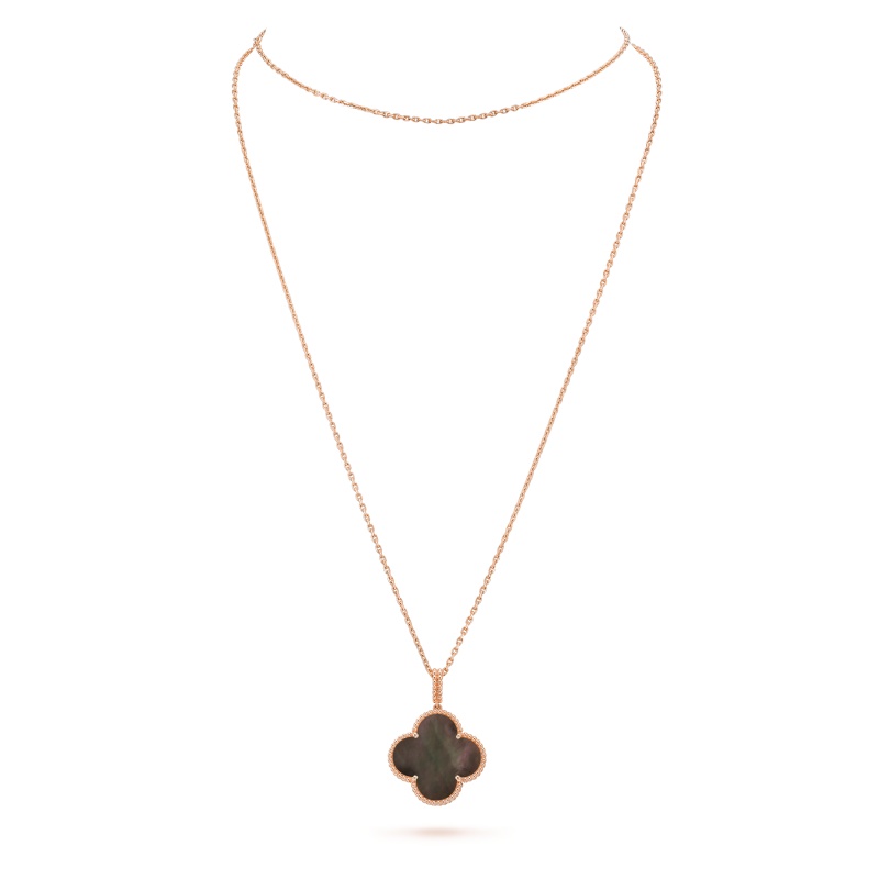 Replicate Magic Alhambra long necklace, 1 motif(1:1 replica)