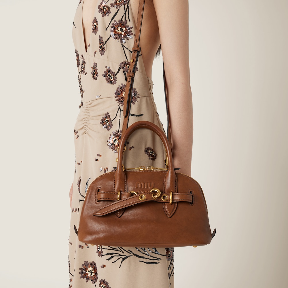 Replicate Aventure nappa leather top-handle bag(1:1 replica)