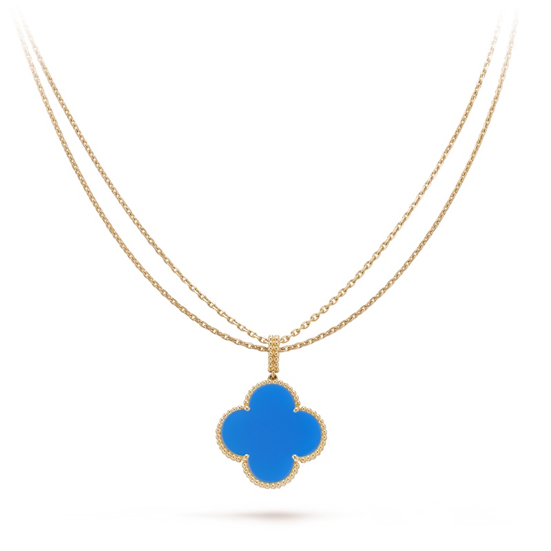 Replicate Magic Alhambra long necklace, 1 motif(1:1 replica)