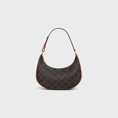 Replicate AVA BAG IN TRIOMPHE CANVAS AND CALFSKIN TAN(1:1 replica)