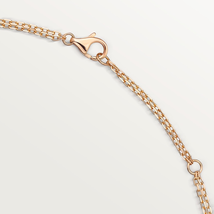 Replicate LOVE pendant, 2 diamonds(1:1 replica)
