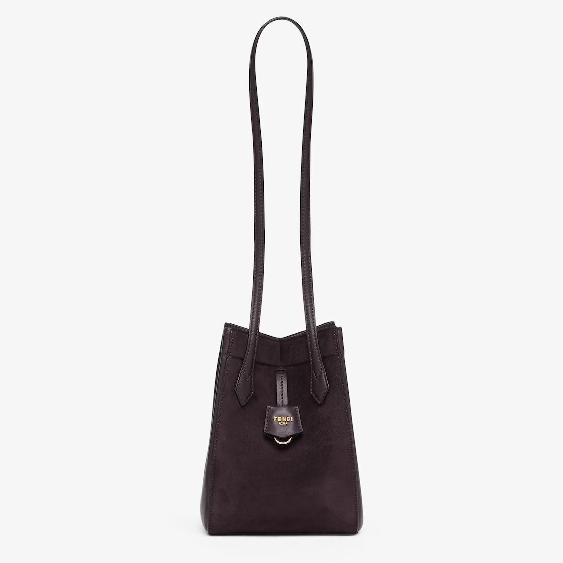 Replicate Fendi Origami Mini Transformable Suede and Leather Mini Bag(1:1 replica)