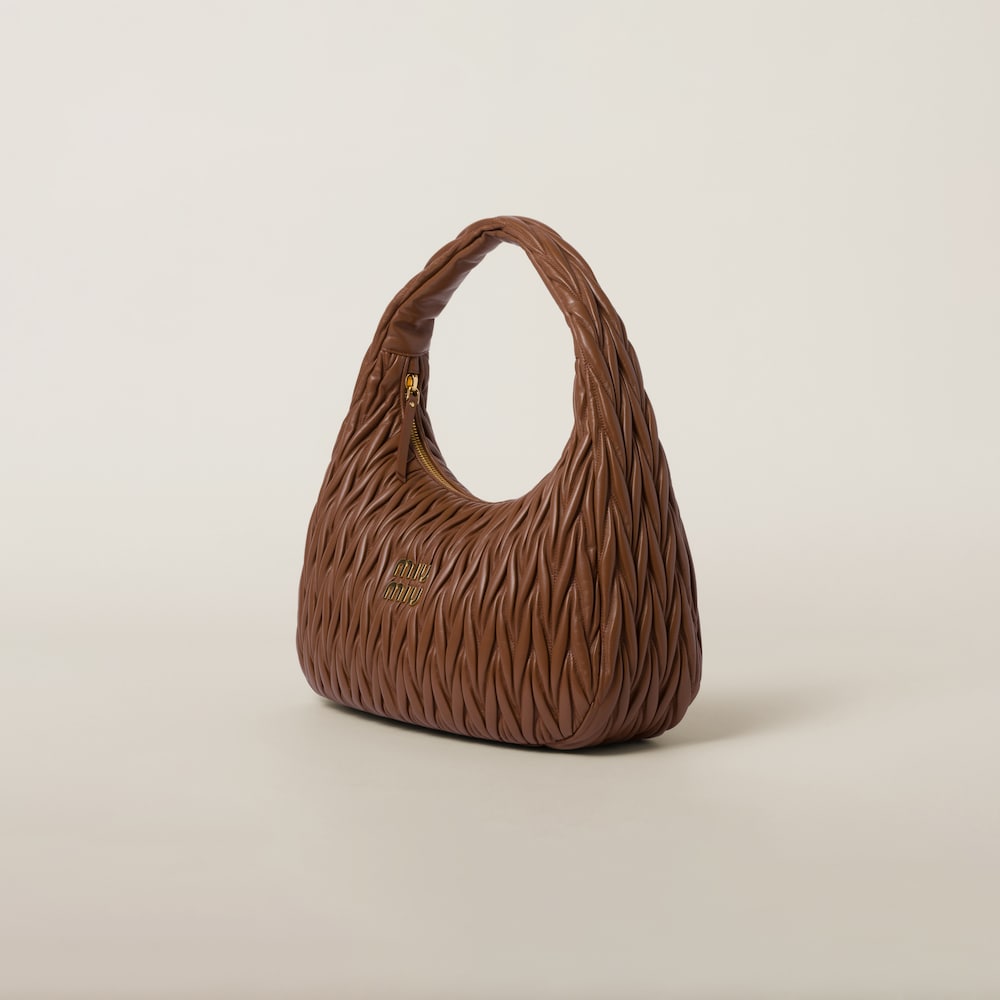 Replicate Maxi wander matelassé nappa leather hobo bag(1:1 replica)