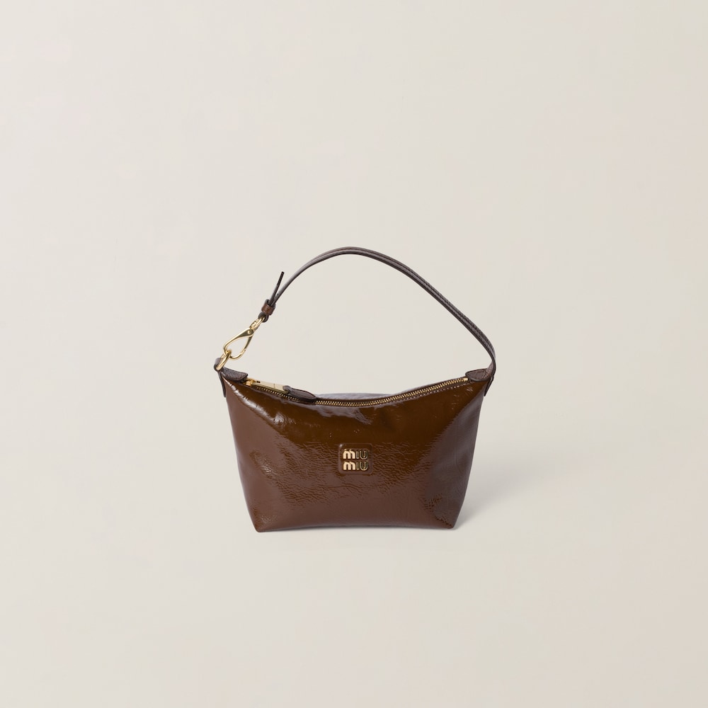 Replicate Naplak patent leather pouch(1:1 replica)