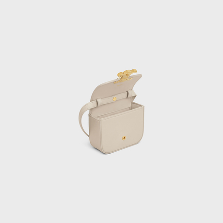 Replicate MINI CLAUDE IN SHINY CALFSKIN LIGHT STONE(1:1 replica)