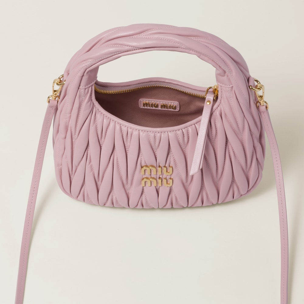 Replicate Wander matelassé nappa leather hobo bag(1:1 replica)