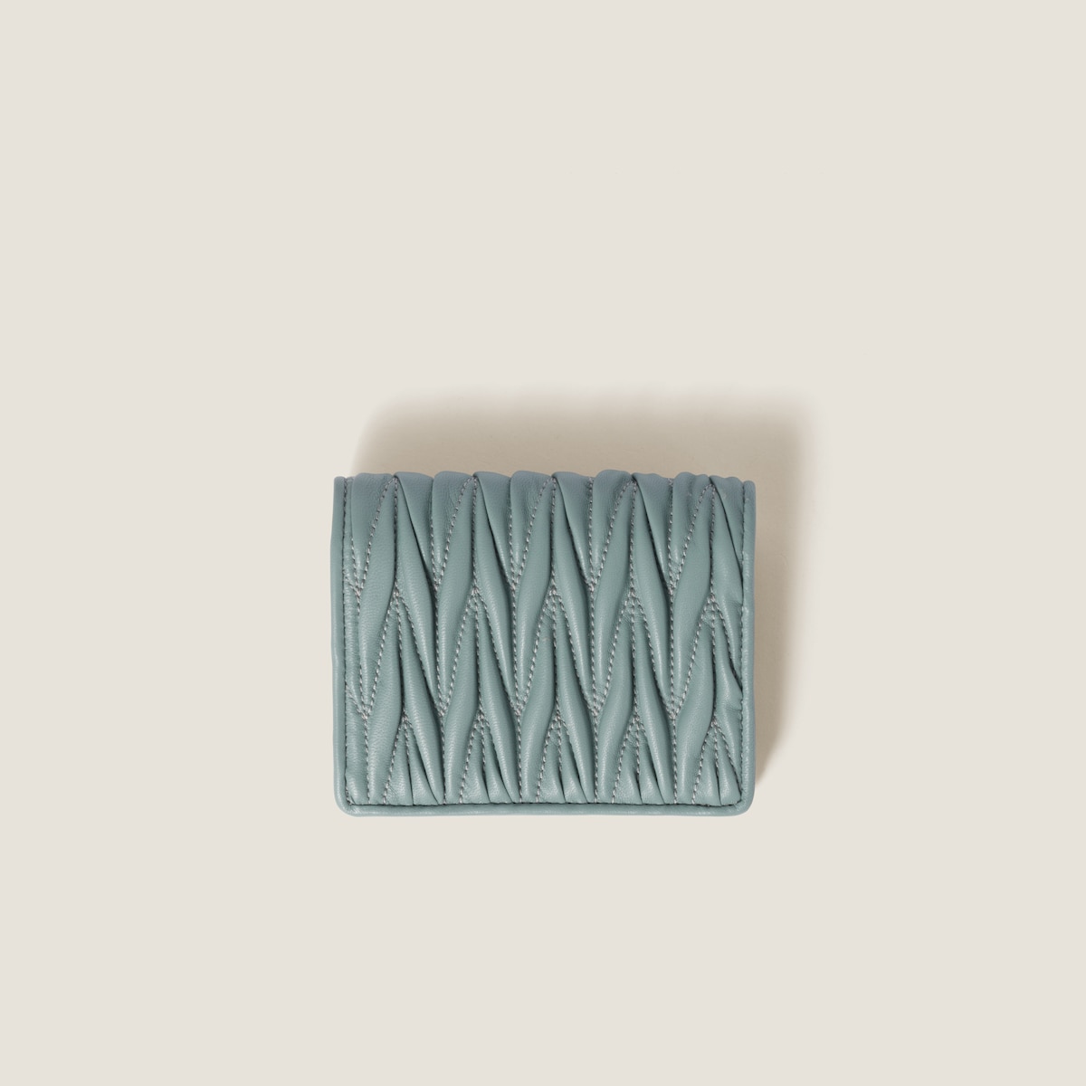 Replicate Small matelassé nappa leather wallet(1:1 replica)