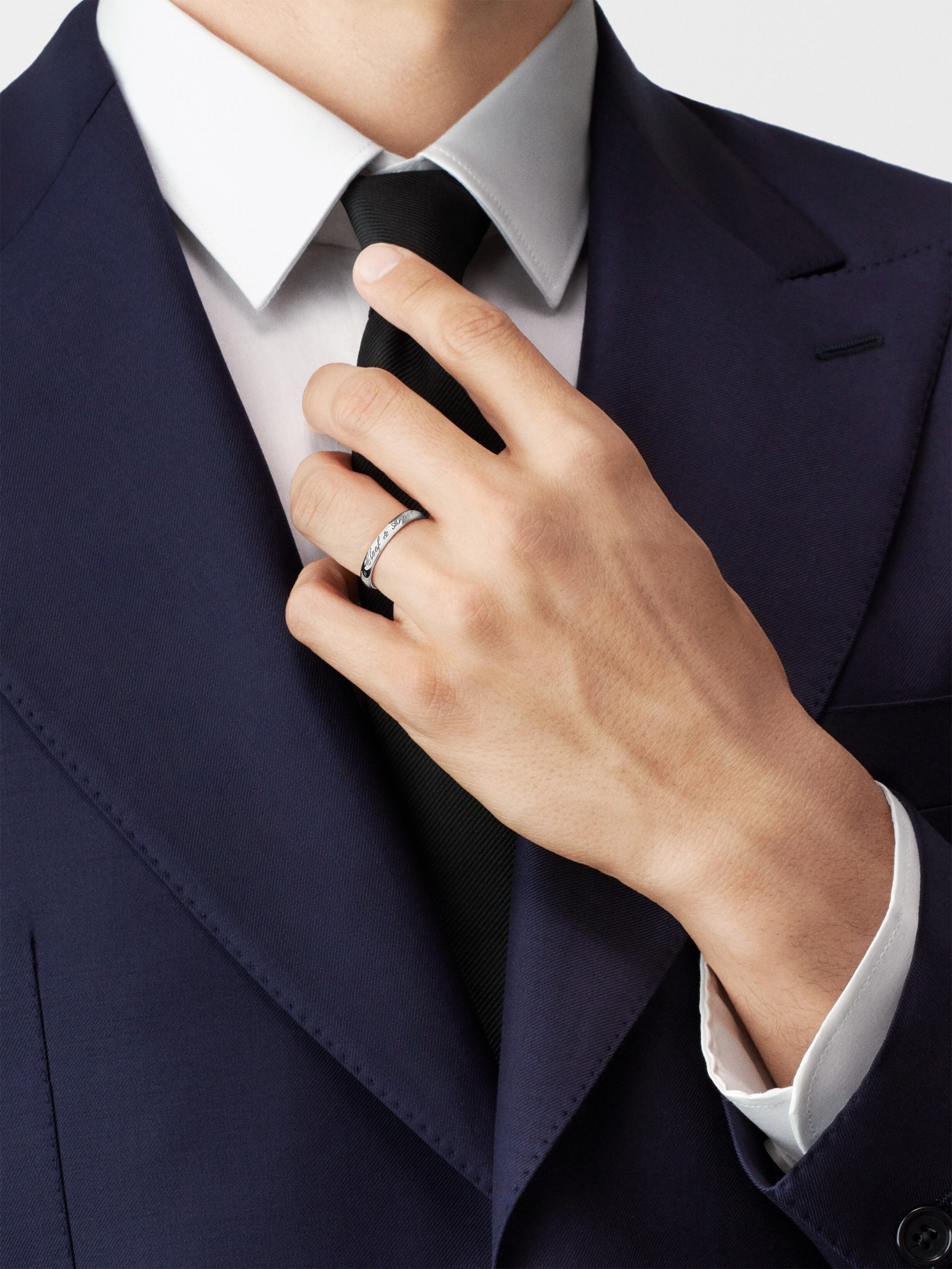 Replicate Tendrement Signature wedding band(1:1 replica)