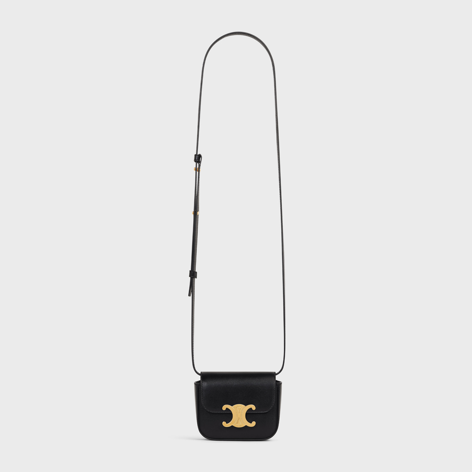 Replicate MINI CLAUDE IN SHINY CALFSKIN BLACK(1:1 replica)
