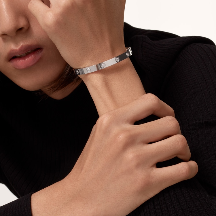 Replicate LOVE bracelet, classic model,10 diamonds(1:1 replica)