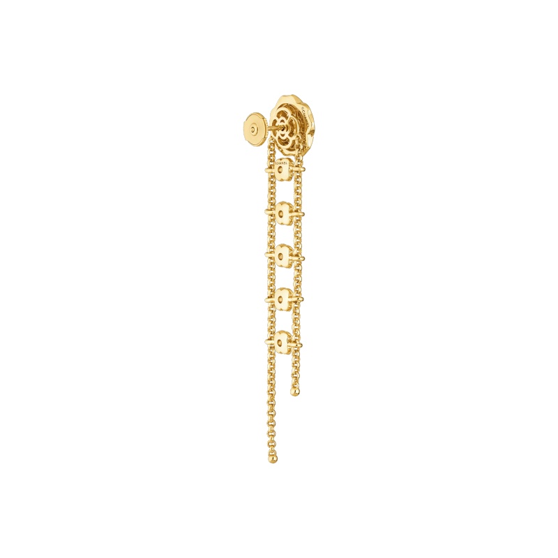 Replicate Bouton de Camélia transformable earrings(1:1 replica)