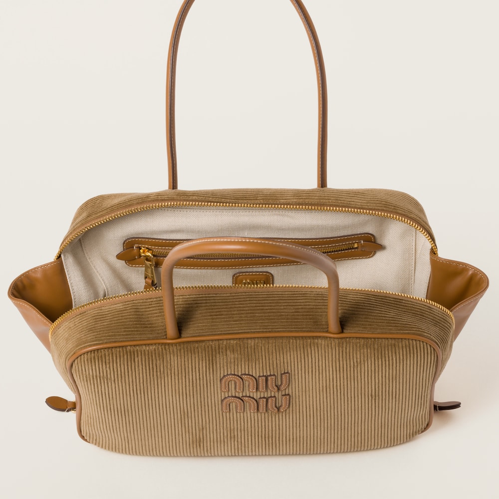 Replicate Beau corduroy top-handle bag(1:1 replica)