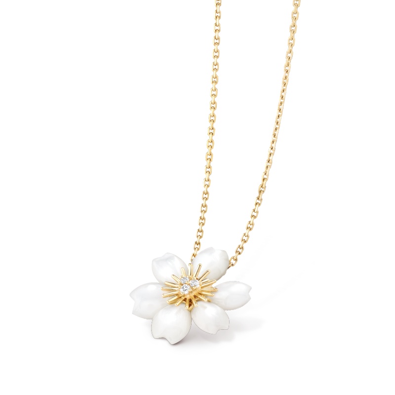 Replicate Rose de Noël pendant, mini model(1:1 replica)