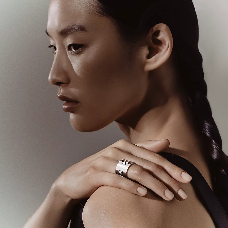 Replicate Mini Clous ring, large model(1:1 replica)