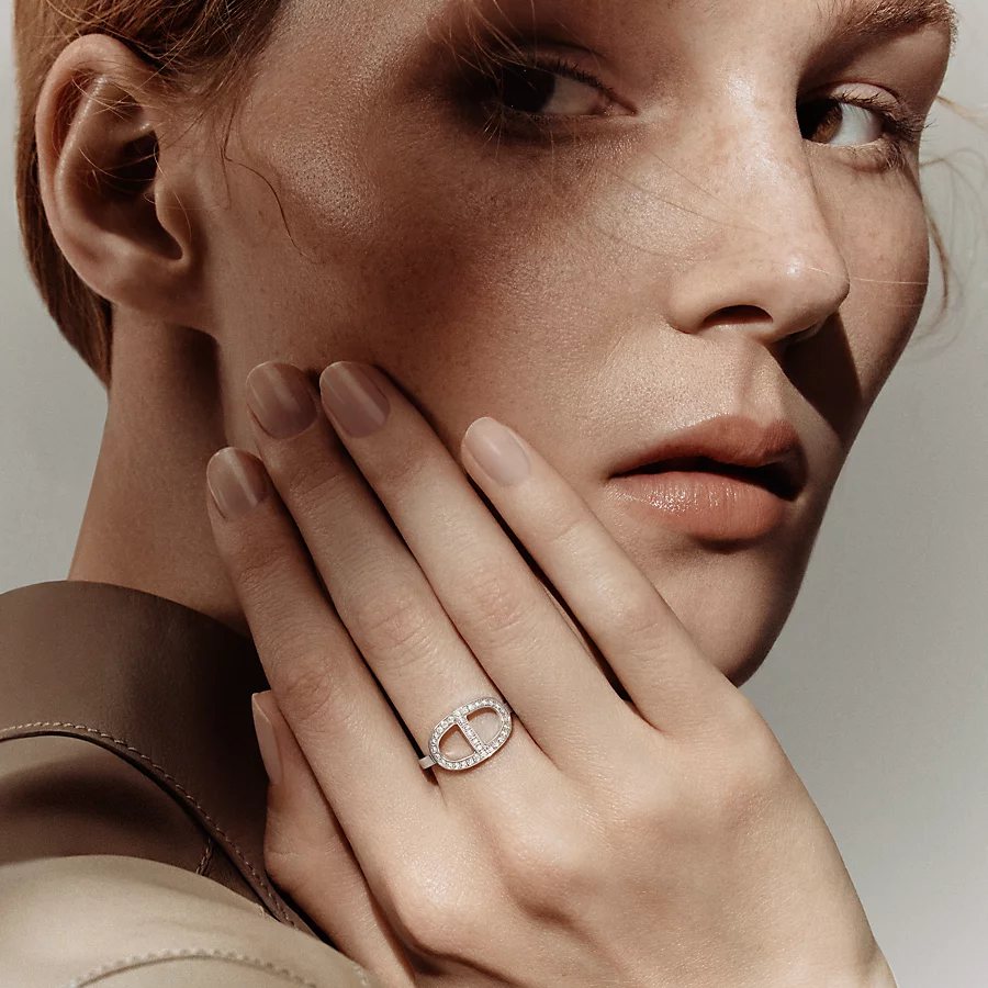 Replicate Chaine d ancre Contour ring(1:1 replica)