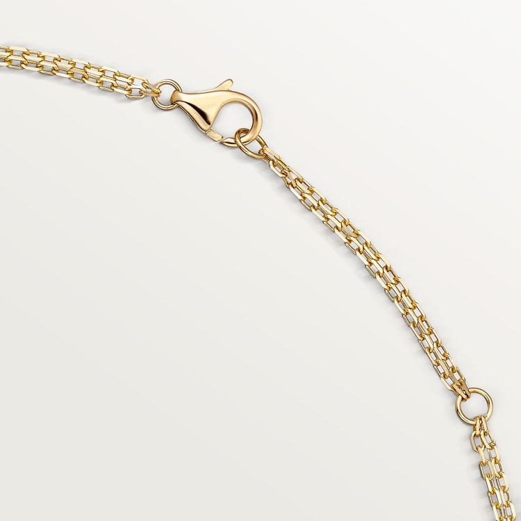 Replicate LOVE pendant, 2 diamonds(1:1 replica)