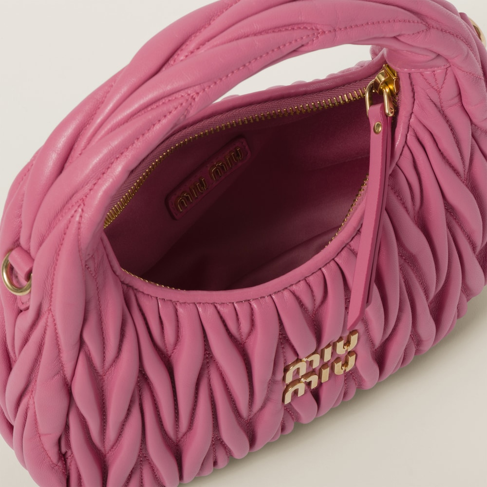 Replicate Wander matelassé nappa leather hobo bag(1:1 replica)