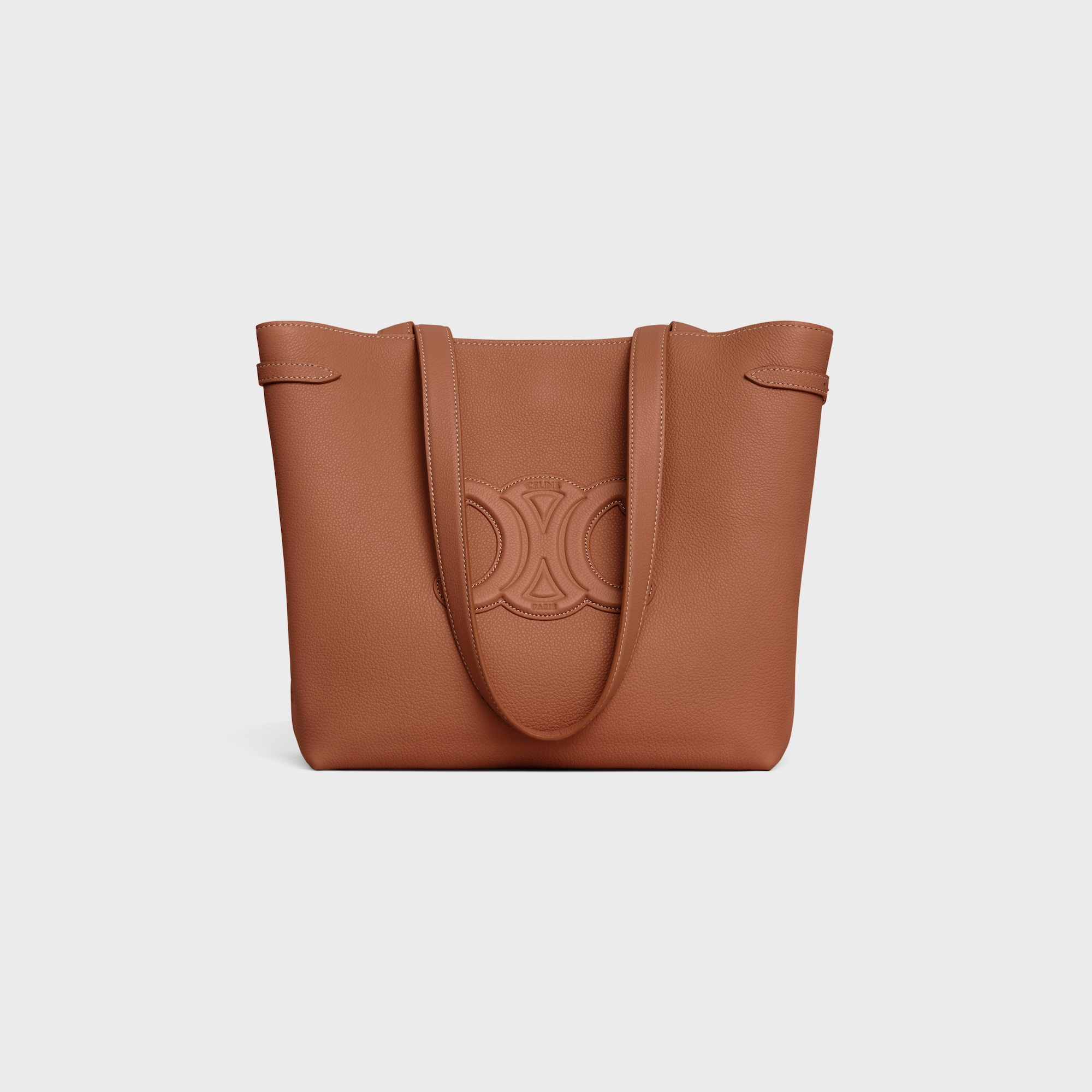 Replicate SMALL CABAS ANAÏS CUIR TRIOMPHE IN GRAINED CALFSKIN(1:1 replica)