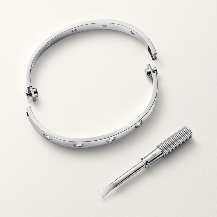 Replicate LOVE bracelet, classic model,10 diamonds(1:1 replica)