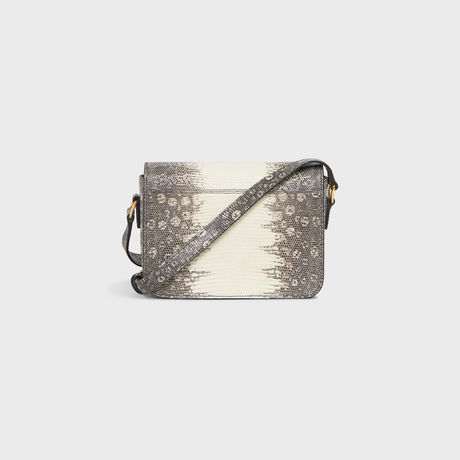 Replicate TEEN TRIOMPHE BAG IN LIZARD NATURAL(1:1 replica)