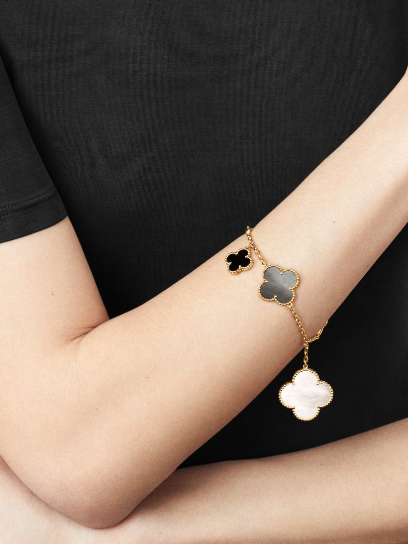 Replicate Magic Alhambra bracelet, 5 motifs(1:1 replica)