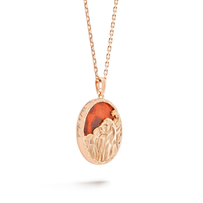 Replicate Zodiaque long necklace Leonis (Leo)(1:1 replica)