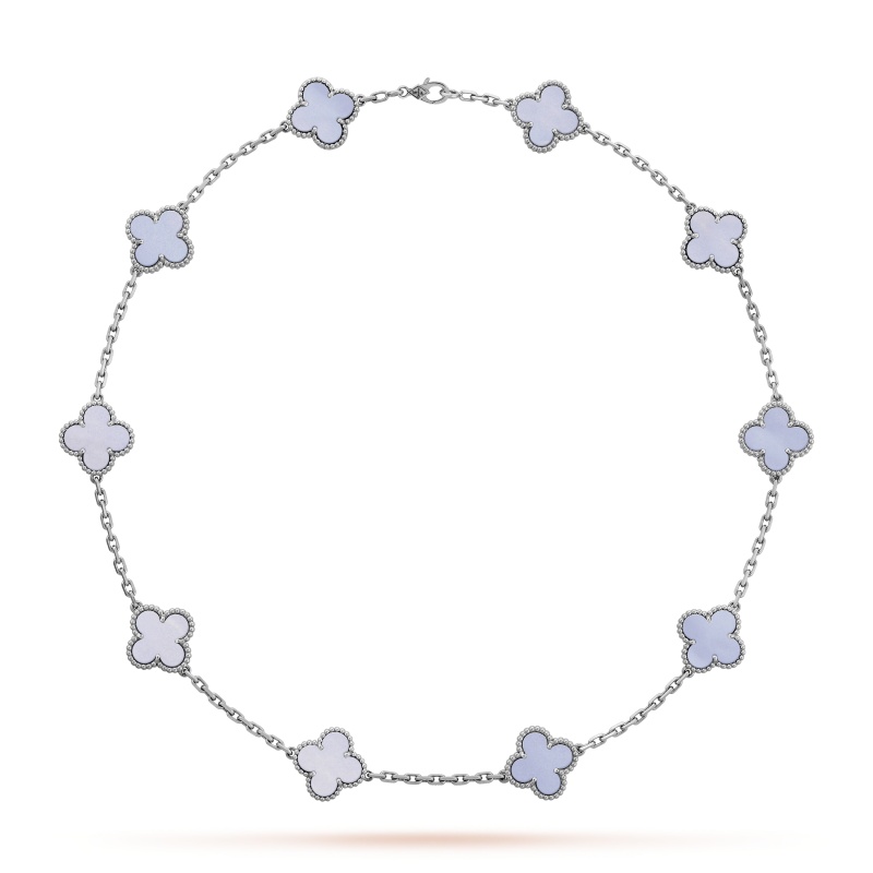 Replicate Vintage Alhambra necklace, 10 motifs(1:1 replica)