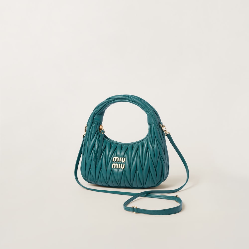 Replicate Wander matelassé nappa leather hobo bag(1:1 replica)