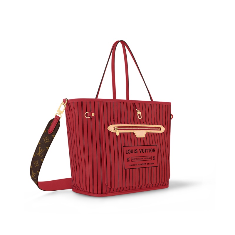 Replicate Louis Vuitton Neverfull Bandoulière Inside Out MM M12708(1:1 replica)
