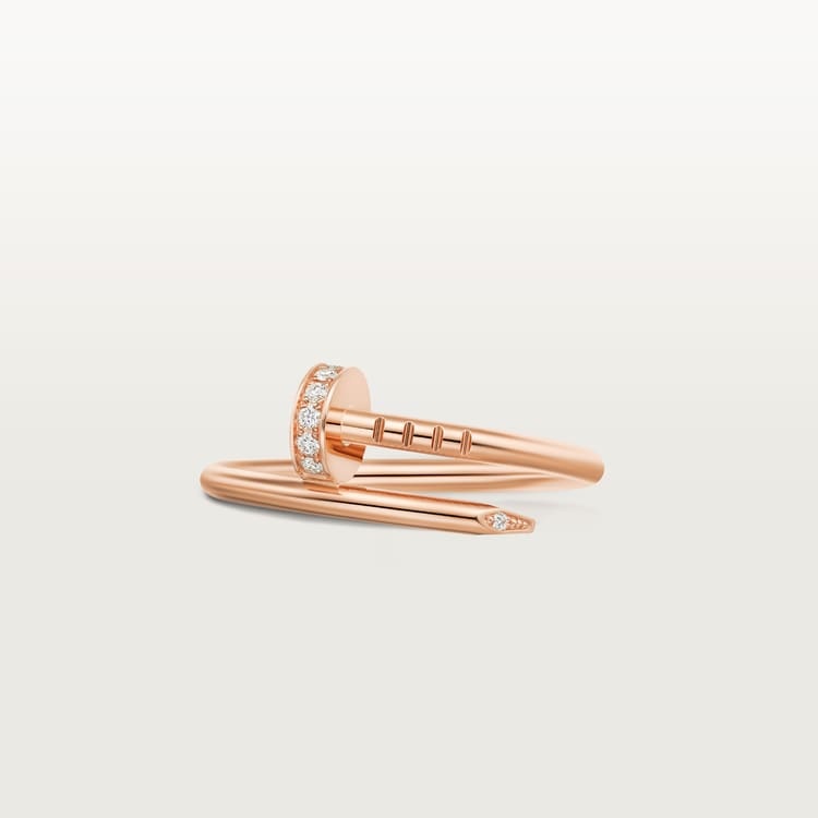 Replicate Juste un Clou ring, small model, diamonds(1:1 replica)