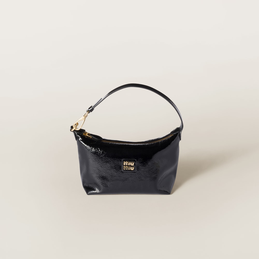 Replicate Naplak patent leather pouch(1:1 replica)