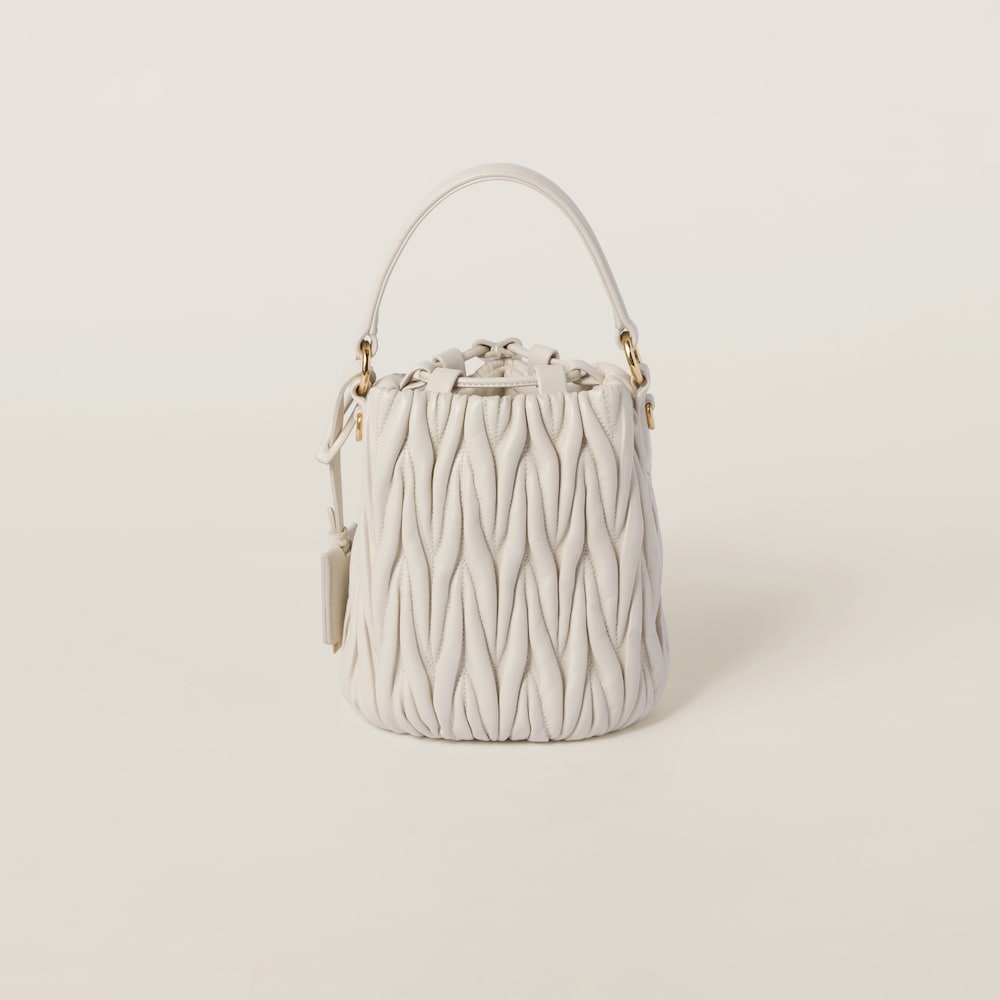 Replicate Matelassé nappa leather bucket bag(1:1 replica)