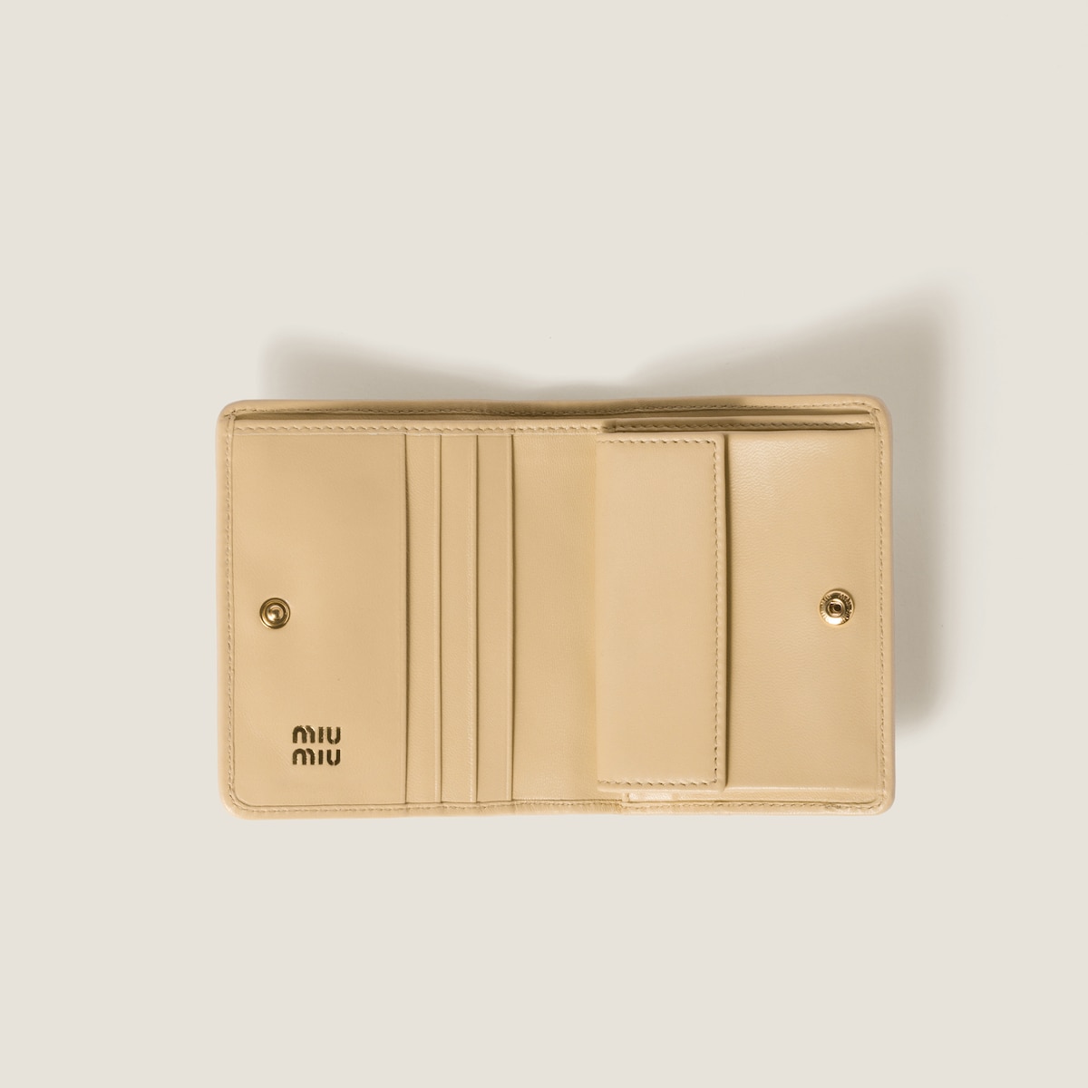 Replicate Small matelassé nappa leather wallet(1:1 replica)