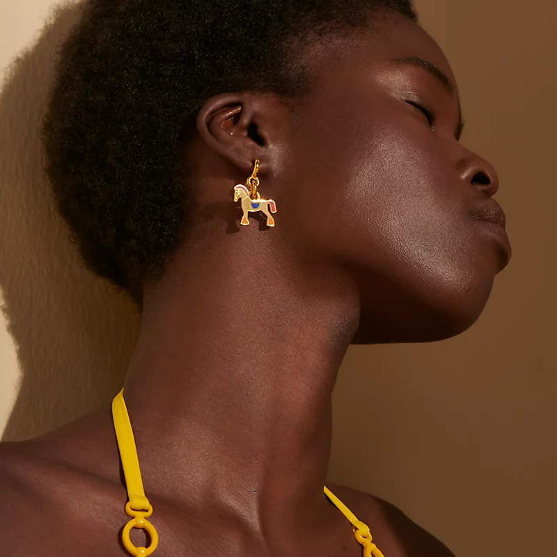 Replicate Cheval Earrings(1:1 replica)
