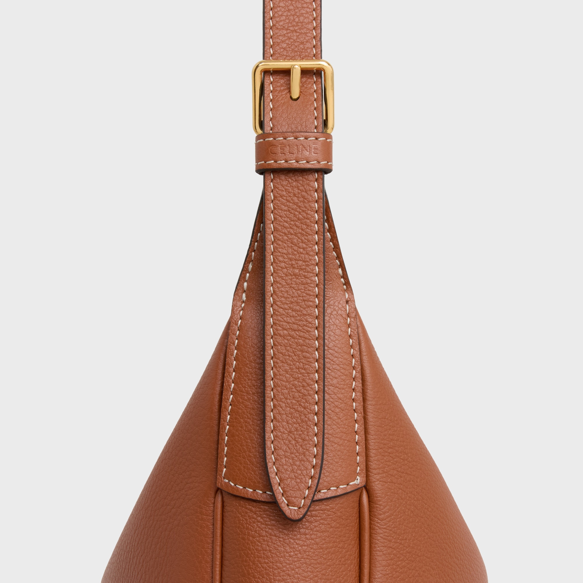 Replicate SMALL HELOÏSE CUIR TRIOMPHE BAG IN SUPPLE GRAINED CALFSKIN(1:1 replica)