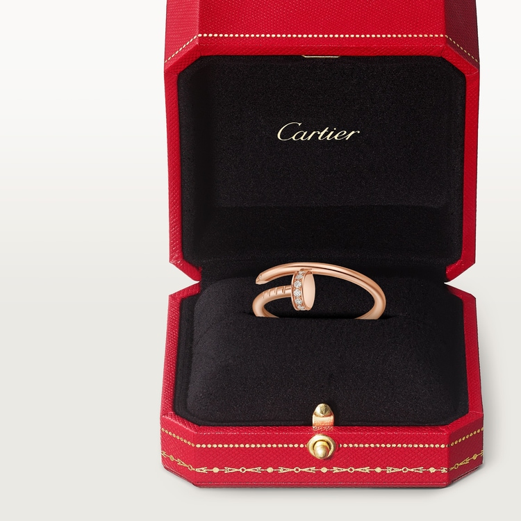Replicate Juste un Clou ring, small model, diamonds(1:1 replica)