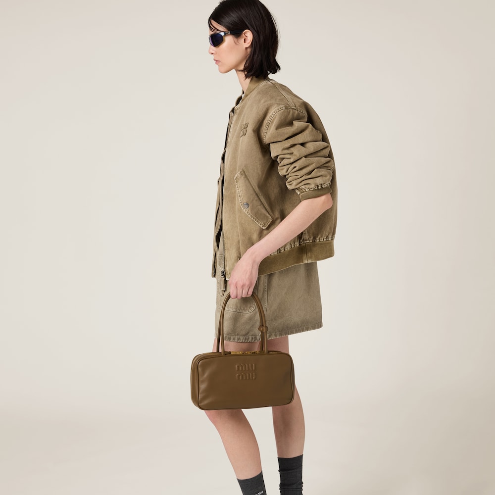 Replicate Beau leather top-handle bag(1:1 replica)