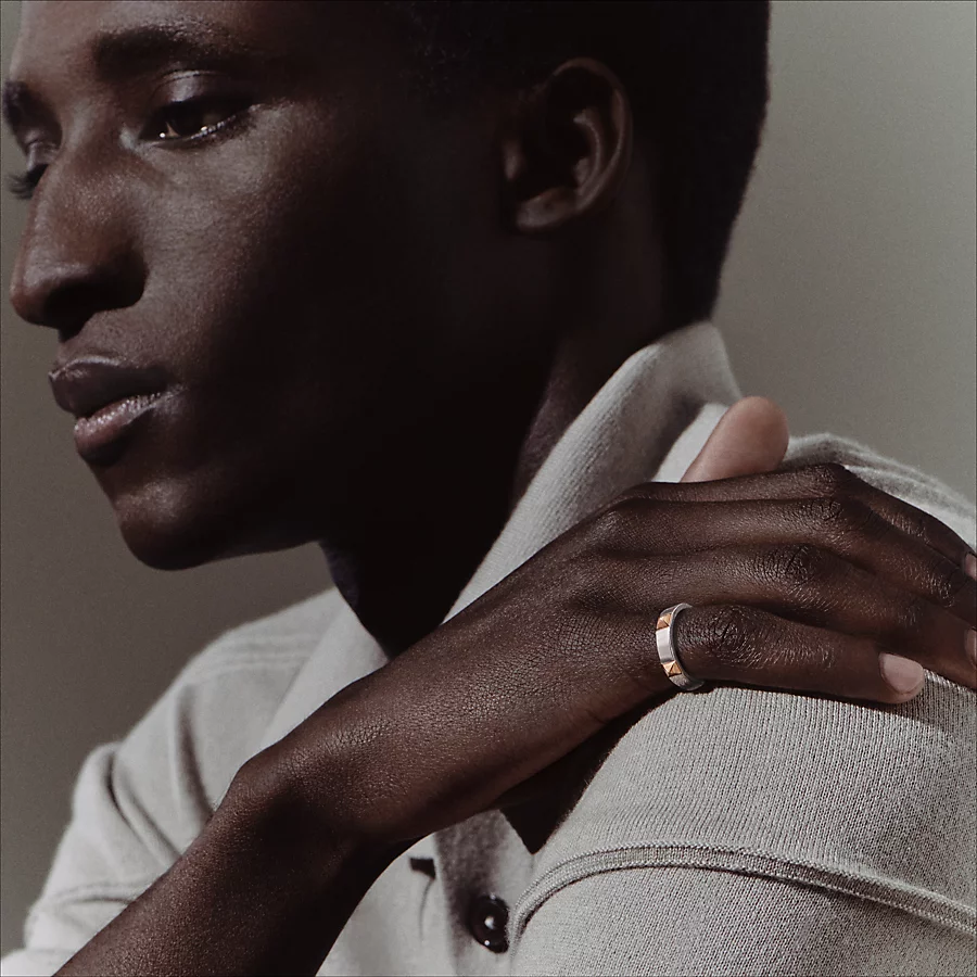 Replicate Hermès Clou d H ring(1:1 replica)