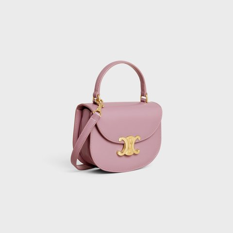 Replicate MINI BESACE CLEA IN SHINY CALFSKIN PETAL(1:1 replica)
