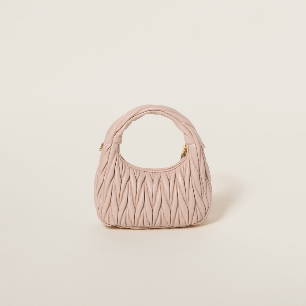 Replicate Wander matelassé nappa leather hobo bag(1:1 replica)