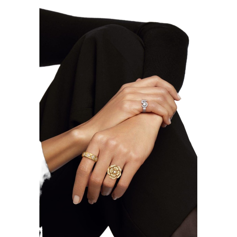 Replicate Bouton de Camélia ring(1:1 replica)