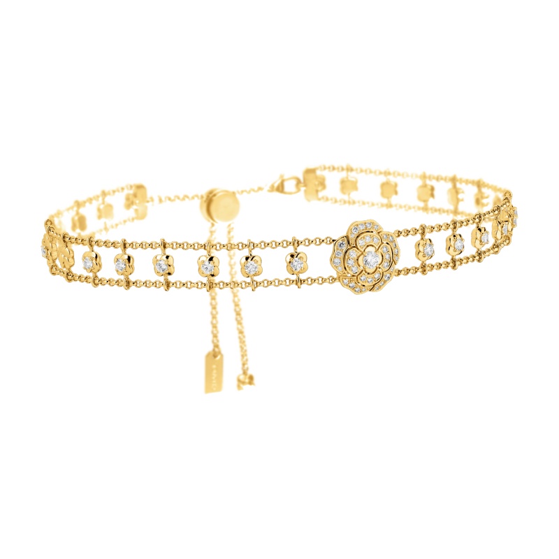 Replicate Bouton de Camélia choker(1:1 replica)