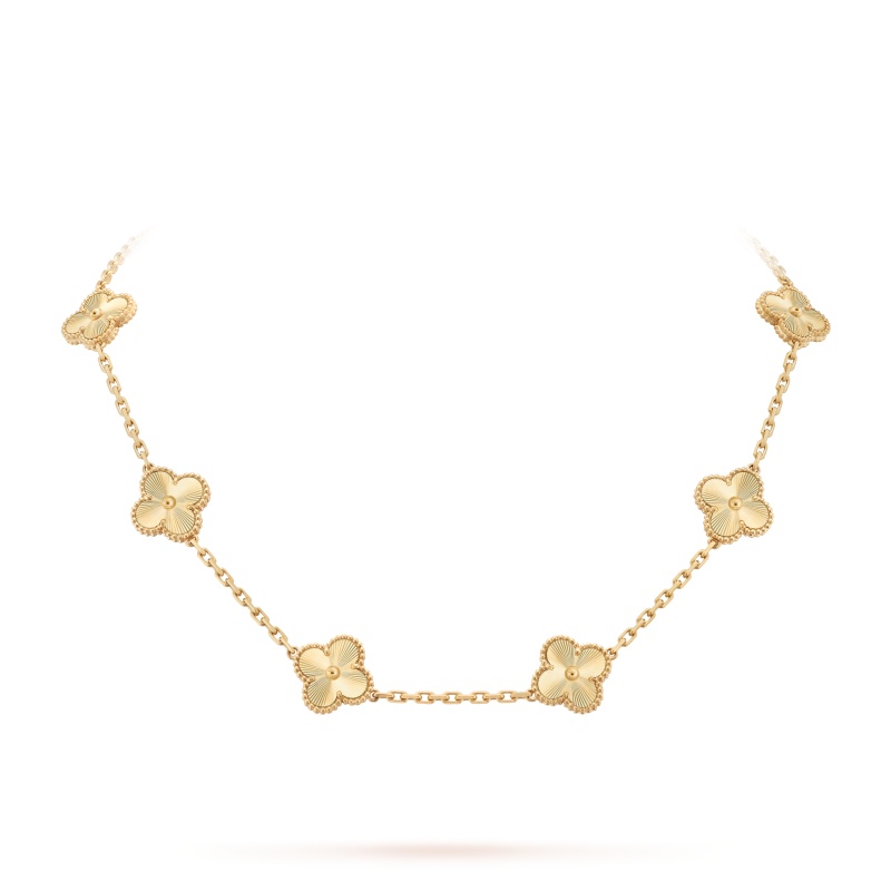 Replicate Vintage Alhambra necklace, 10 motifs(1:1 replica)