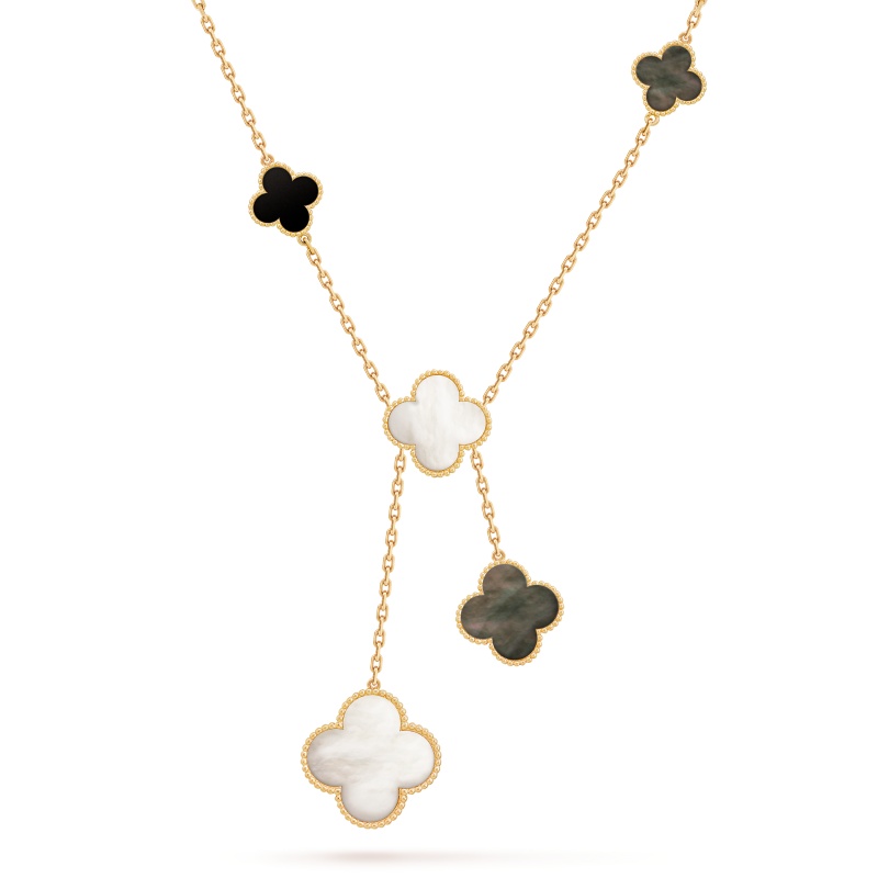 Replicate Magic Alhambra necklace, 6 motifs(1:1 replica)