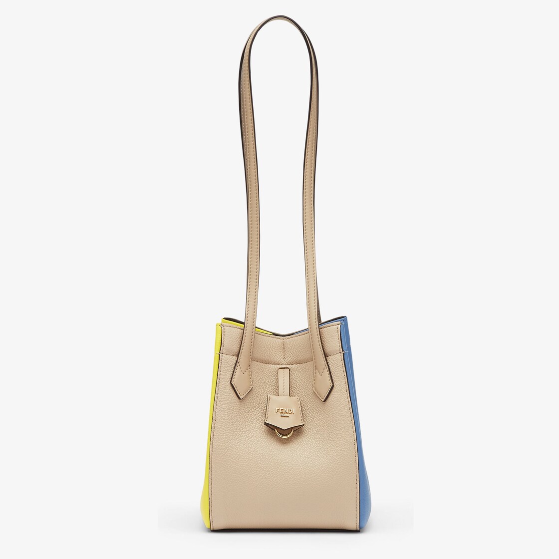 Replicate Fendi Origami Mini Multicolour Leather Mini Bag That Can Be Transformed(1:1 replica)