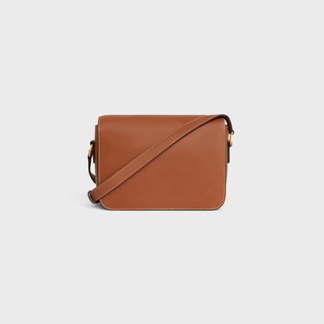 Replicate TEEN TRIOMPHE BAG IN NATURAL CALFSKIN TAN(1:1 replica)