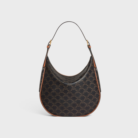 Replicate MEDIUM HELOÏSE BAG CUIR TRIOMPHE IN TRIOMPHE CANVAS AND CALFSKIN TAN(1:1 replica)
