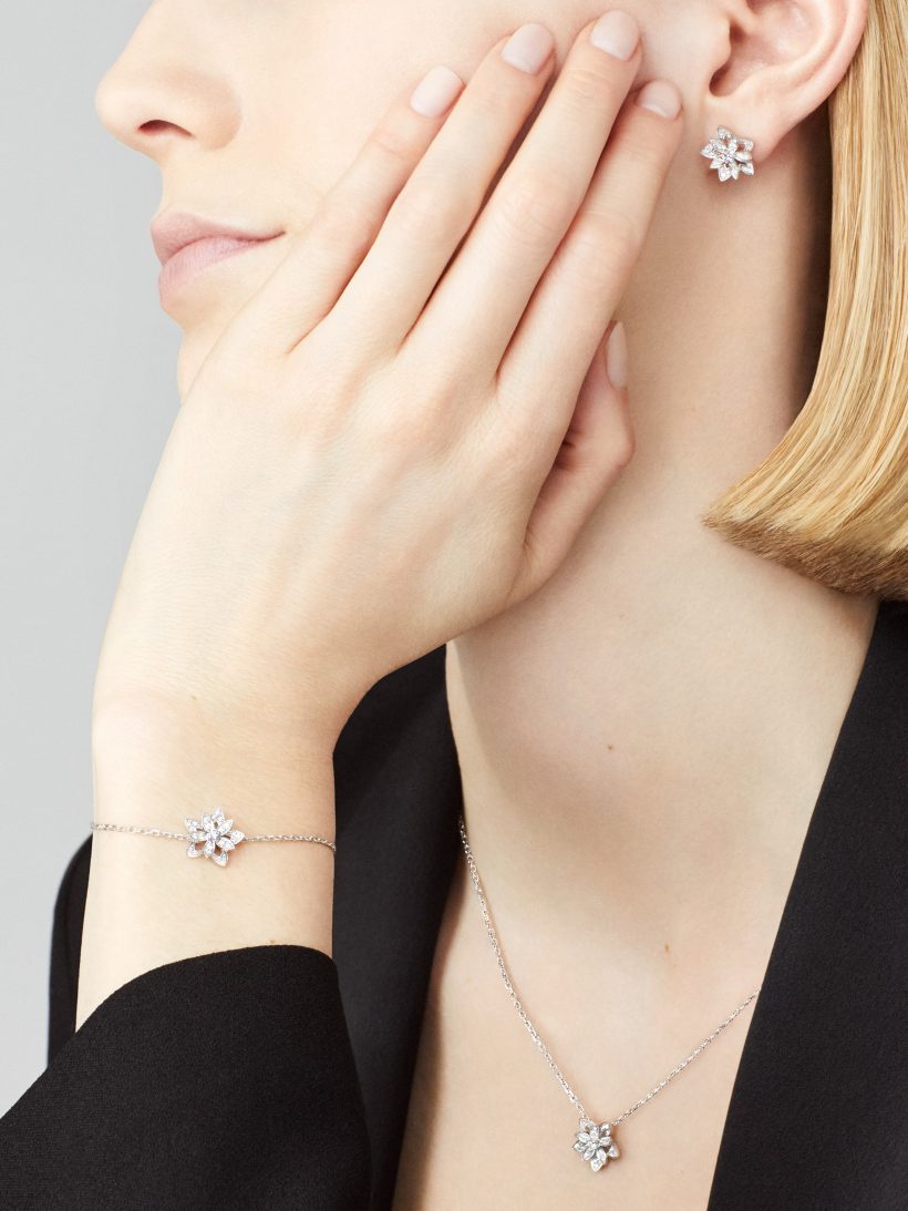 Replicate Lotus openwork bracelet mini model(1:1 replica)