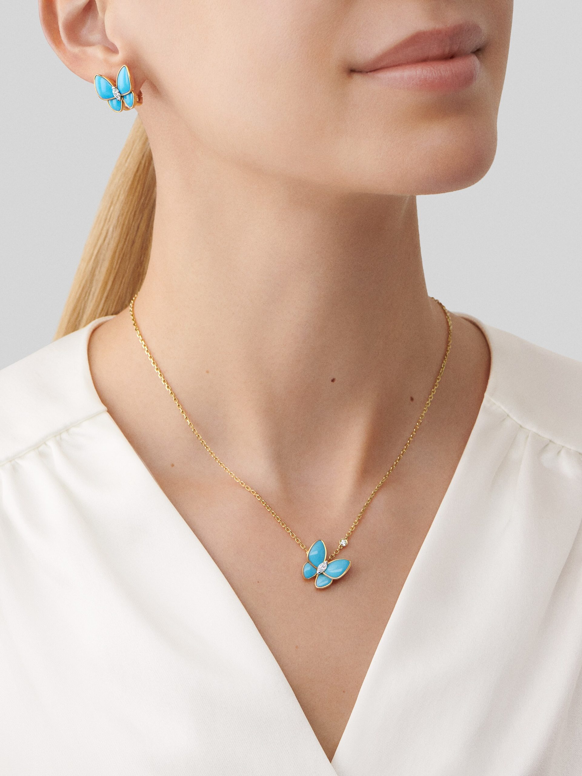 Replicate Two Butterfly pendant(1:1 replica)