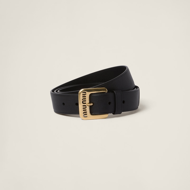 Replicate Nappa leather belt(1:1 replica)